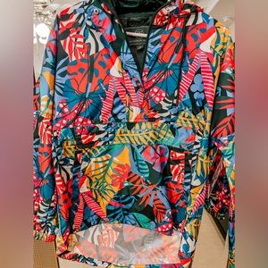 Lauren James rain jacket pull over size small